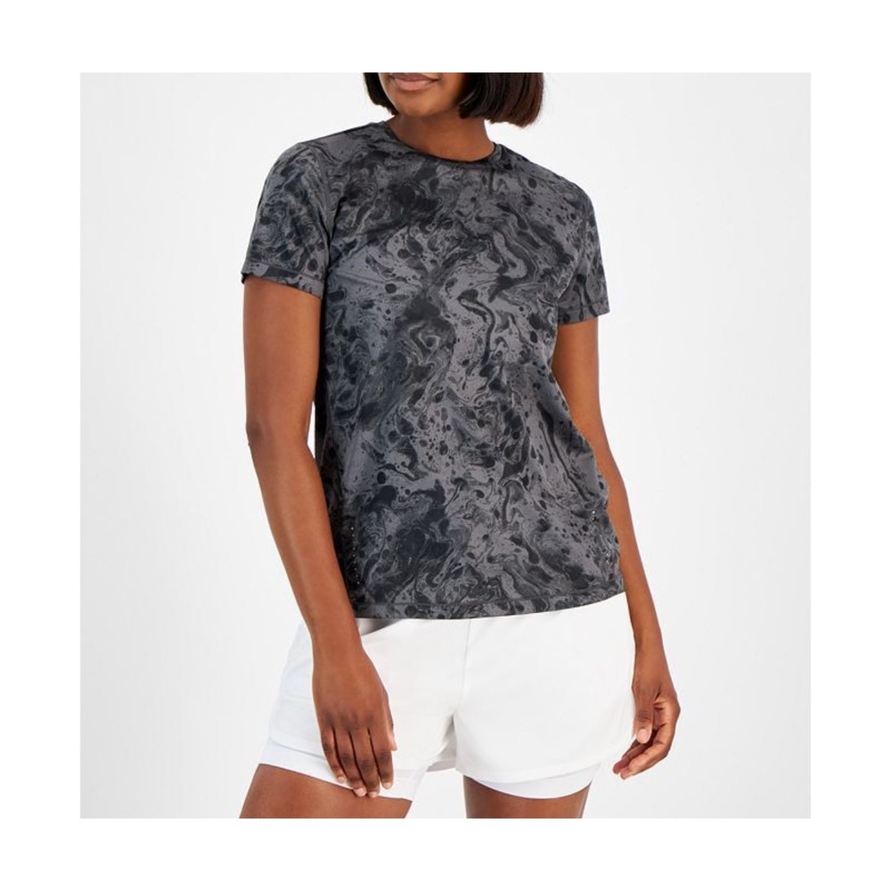 Ideology Active T-Shirt Rapidry Ventilation Flat Seams Gray‎ XL
